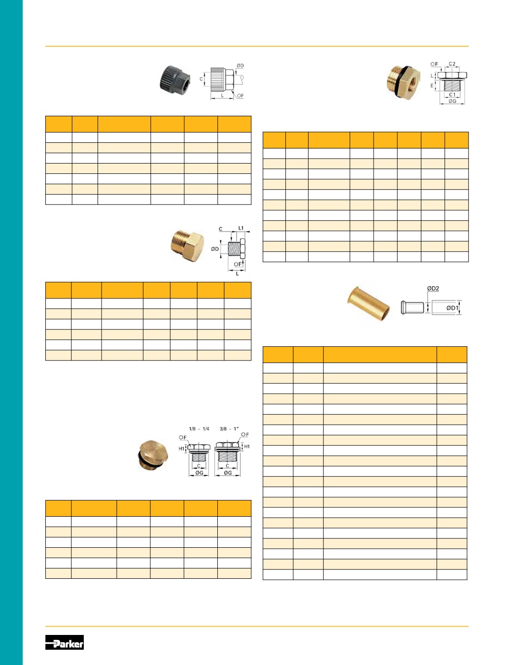 Hi-Duty Compression and Male Pipe Branch Tee Tube to Pipe Parker 172HD-4-4 Flareless Tube Fitting Brass 1//4 1//4