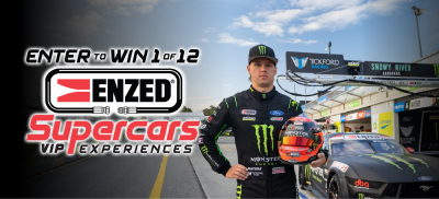 ENZED Supercars promotion winners